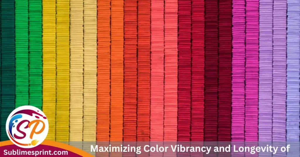 Maximizing Color Vibrancy and Longevity of Designs