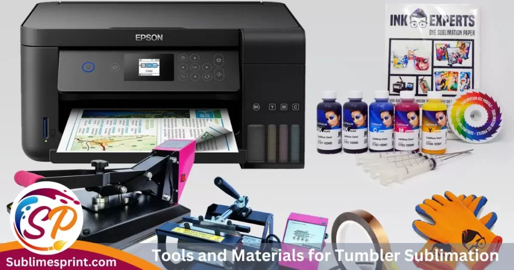 Tools and Materials for Tumbler Sublimation