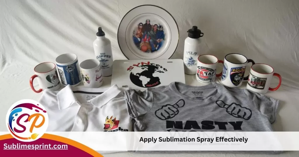 Apply Sublimation Spray Effectively