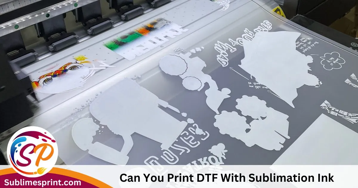 Can You Print DTF With Sublimation Ink