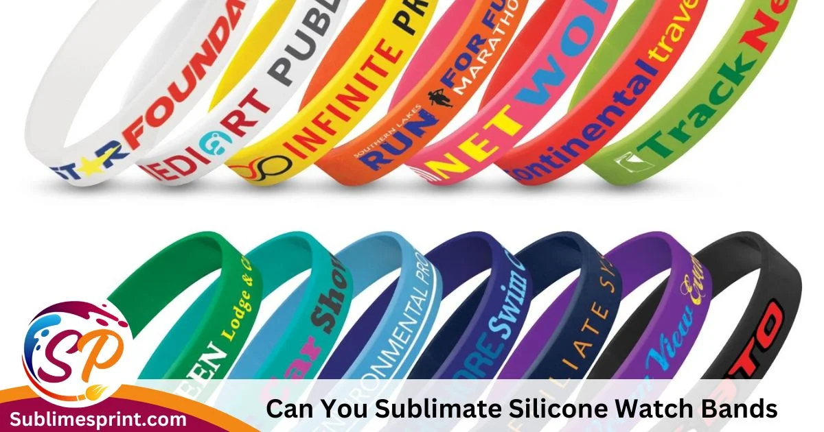 Can You Sublimate Silicone Watch Bands