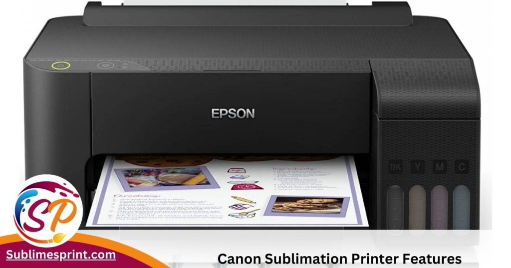 Canon sublimation printer features