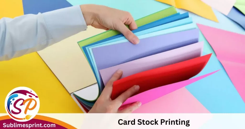 Card Stock Printing