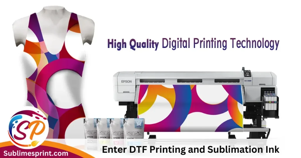 Enter DTF Printing and Sublimation Ink