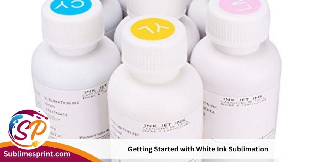 Getting started with white ink sublimation