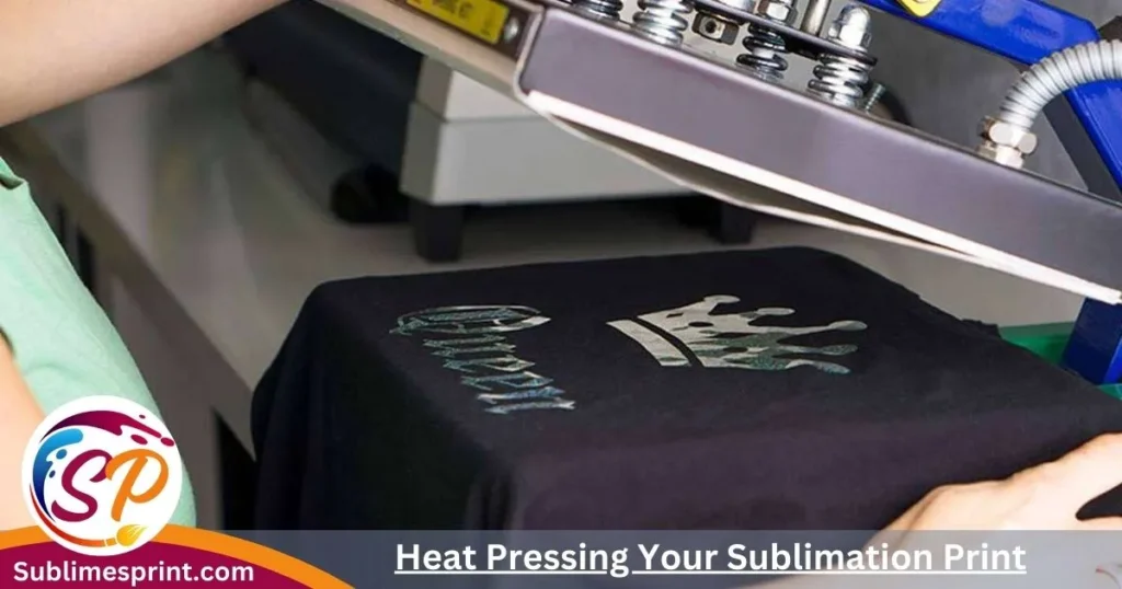 Heat Pressing Your Sublimation Print