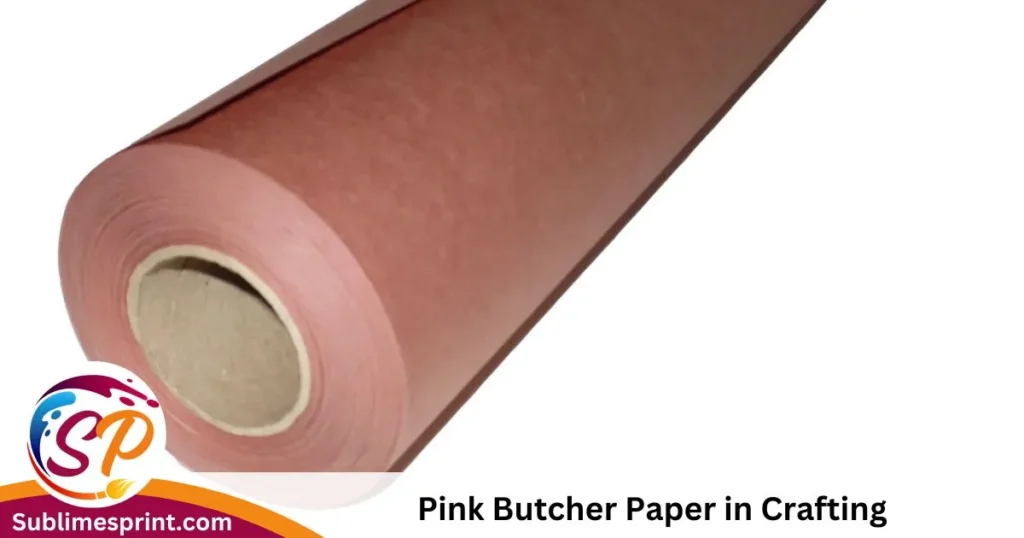  Pink Butcher Paper in Crafting