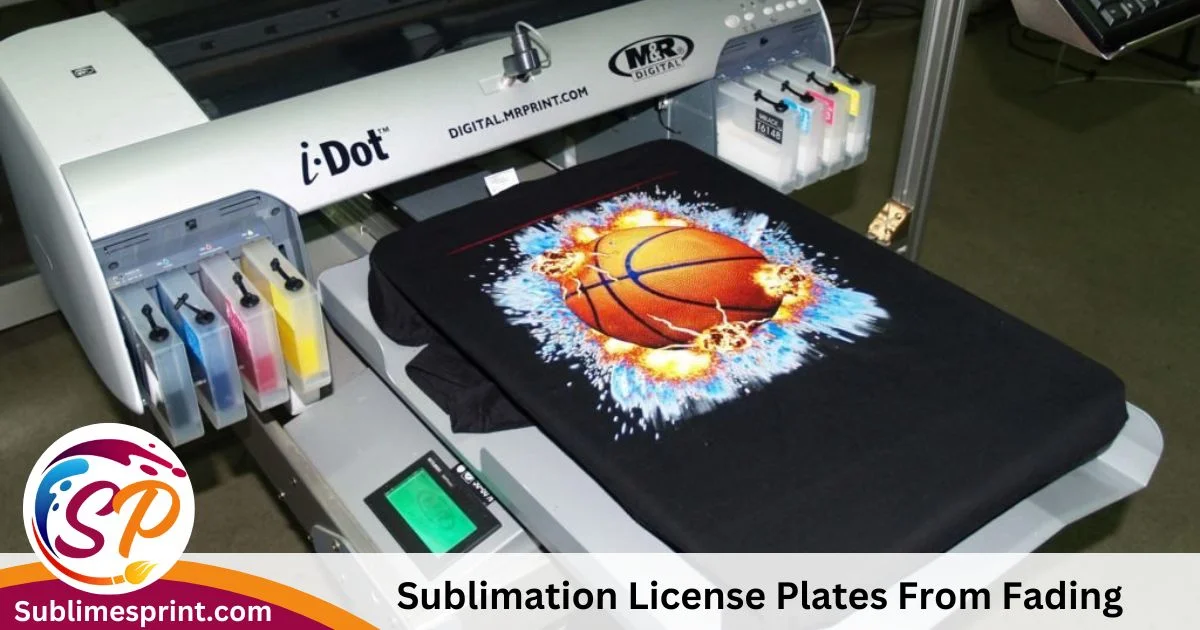 Sublimation License Plates From Fading