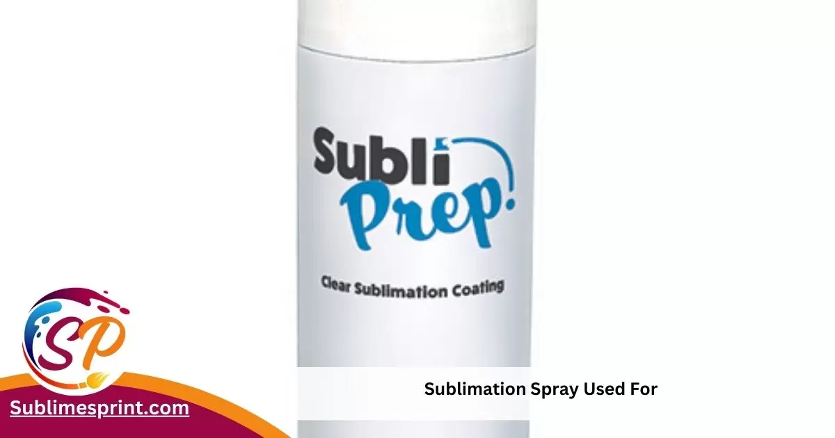 Sublimation spray