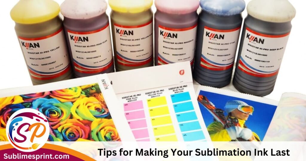 Tips for Making Your Sublimation Ink Last