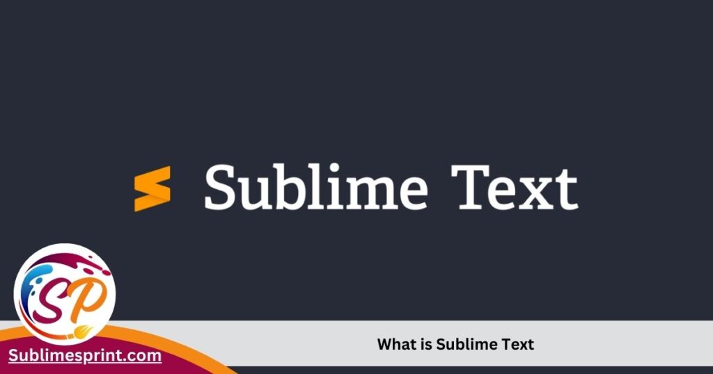 What is sublime text