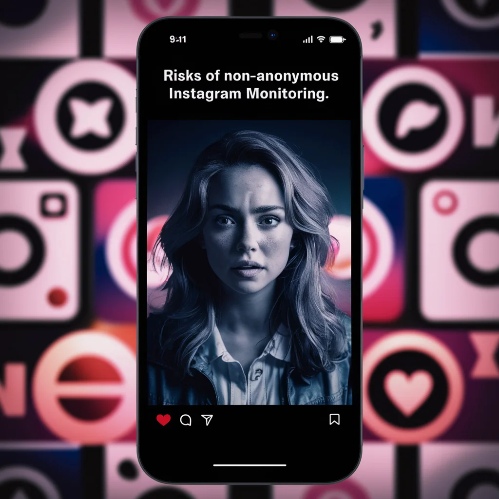 Risks of Non-Anonymous Instagram Monitoring